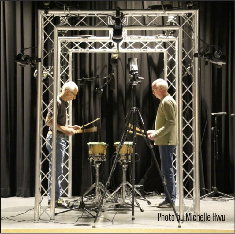 Bob Becker and Russell Hartenberger Trellis - Photo by Michelle Hwu