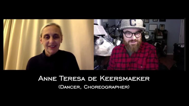 Anne Teresa de Keersmaeker Conversation